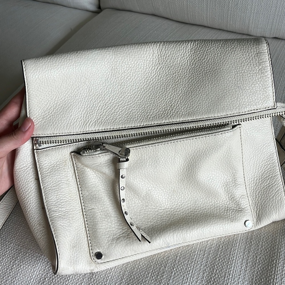 White Rebecca minkoff purse